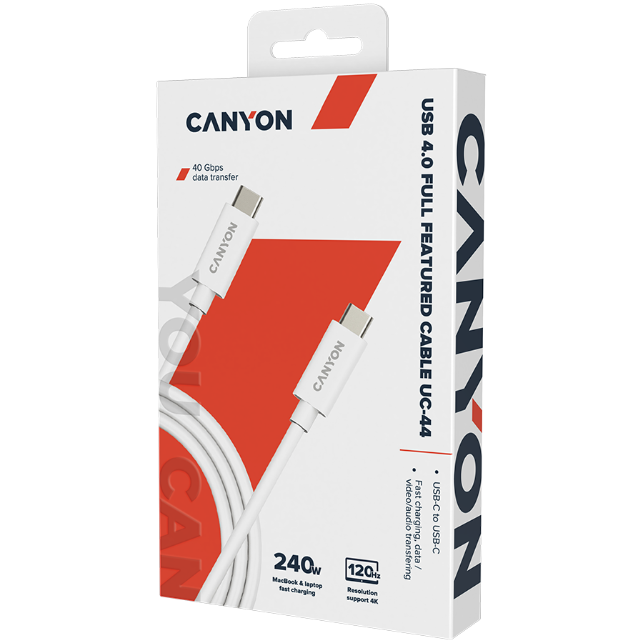 CANYON UC-44, cable, U4-CC-5A1M-E, USB4 TYPE-C to TYPE-C cable assembly 40G 4 221114105924956087.jpg. CANYON UC-44, cable, U4-CC-5A1M-E, USB4 TYPE-C to TYPE-C cable assembly 40G