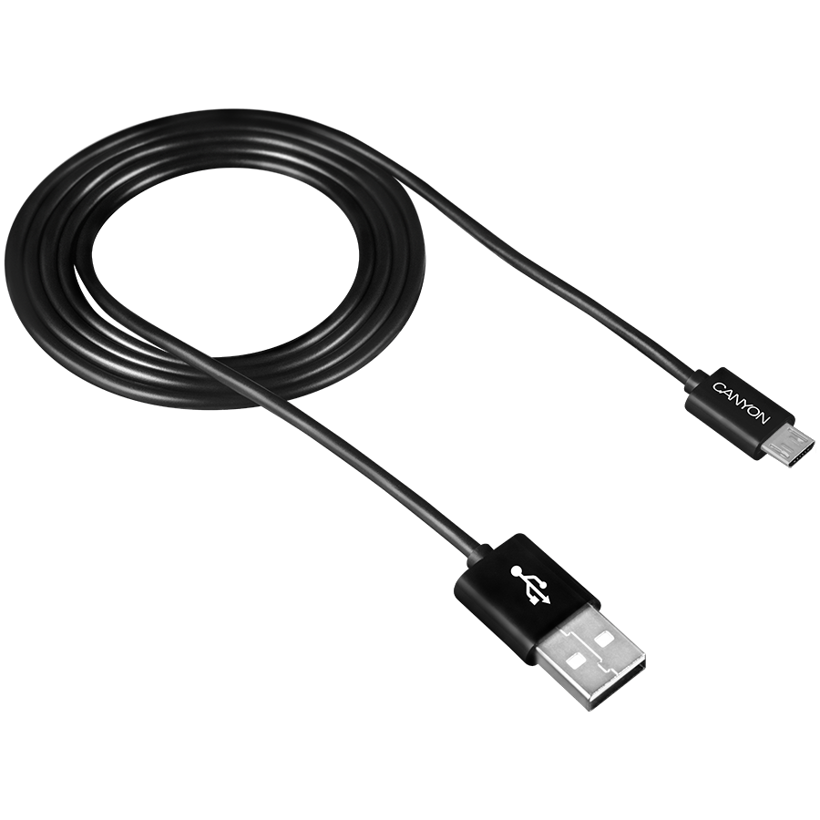 CANYON UM-1, Micro USB cable, 1M, Black, 15*8.2*1000mm, 0.018kg 2 200120150013698526.jpg. CANYON UM-1, Micro USB cable, 1M, Black, 15*8.2*1000mm, 0.018kg