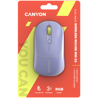 CANYON MW-22, 2 in 1 Wireless optical mouse with 4 buttons,Silent switch fo 7 231016160015228734.jpg. CANYON MW-22, 2 in 1 Wireless optical mouse with 4 buttons,Silent switch fo