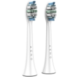ADBTH3-5. AENO Replacement toothbrush heads, White, Dupont bristles, 2pcs in set (for