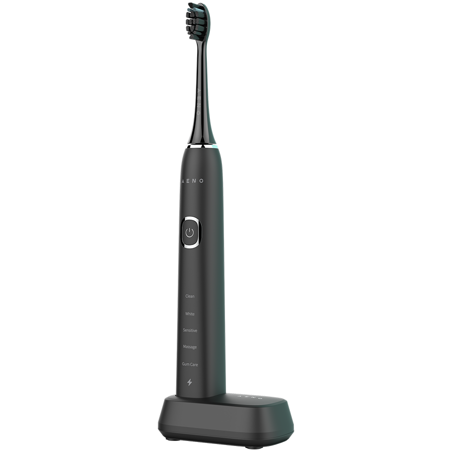 AENO Sonic Electric Toothbrush DB6: Black, 5 modes, wireless charging, 4600 3 241016180027731884.jpg. AENO Sonic Electric Toothbrush DB6: Black, 5 modes, wireless charging, 4600