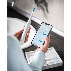 AENO SMART Sonic Electric toothbrush, DB1S: White, 4modes + smart, wireless 3 230428090730210984.jpg. AENO SMART Sonic Electric toothbrush, DB1S: White, 4modes + smart, wireless