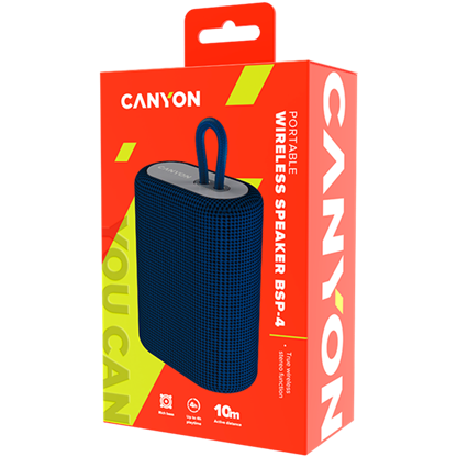 CANYON BSP-4, Bluetooth Speaker, BT V5.0, BLUETRUM AB5365A, TF card support 4 220830112001295943.jpg. CANYON BSP-4, Bluetooth Speaker, BT V5.0, BLUETRUM AB5365A, TF card support