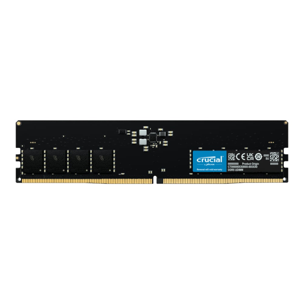 Crucial 32GB 5600Mhz DDR5 Desktop Memory 1 CT32G56C46U5_wr_01a.jpg. Crucial 32GB 5600Mhz DDR5 Desktop Memory