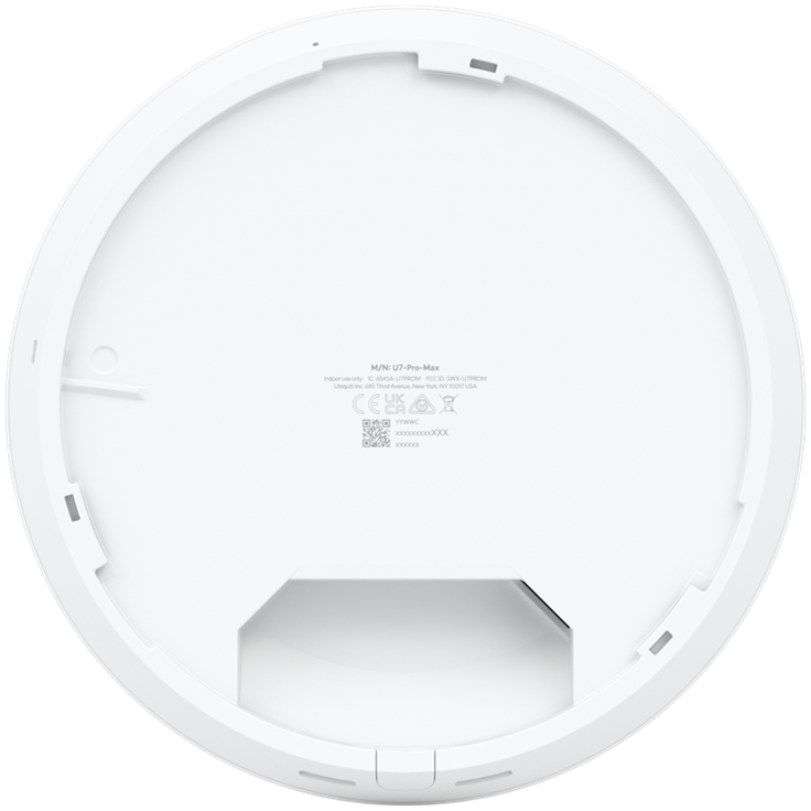 Ubiquiti U7-Pro-Max Ceiling-mounted WiFi 7 AP with 8 spatial streams, 6 GHz 4 250113170013051732.jpg. Ubiquiti U7-Pro-Max Ceiling-mounted WiFi 7 AP with 8 spatial streams, 6 GHz