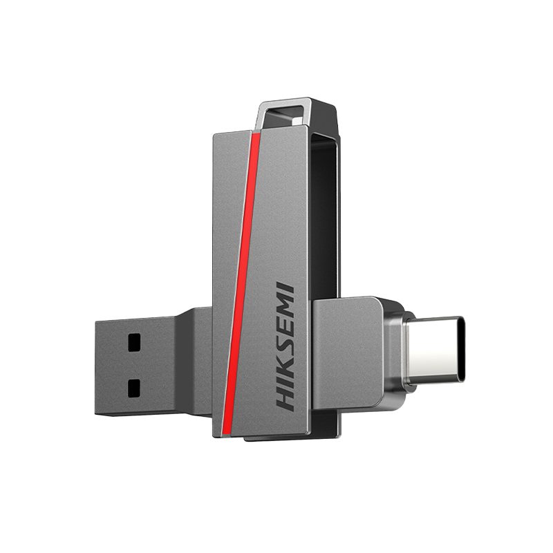 Hiksemi Dual USB3.2+C 128GB Flash Drive 1 HS-USB-E307C-128G_wr_-2.jpg. Hiksemi Dual USB3.2+C 128GB Flash Drive