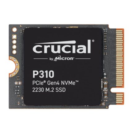 CT1000P310SSD2_wr_01a.jpg. Crucial P310 1TB Gen4 M.2 2230 NVMe 3D NAND SSD