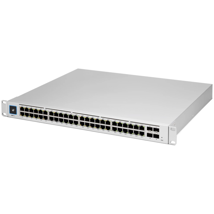 Ubiquiti Layer 3 switch with (48) GbE RJ45 ports and (4) 10G SFP+ ports. 2 250919160016614613.jpg. Ubiquiti Layer 3 switch with (48) GbE RJ45 ports and (4) 10G SFP+ ports.