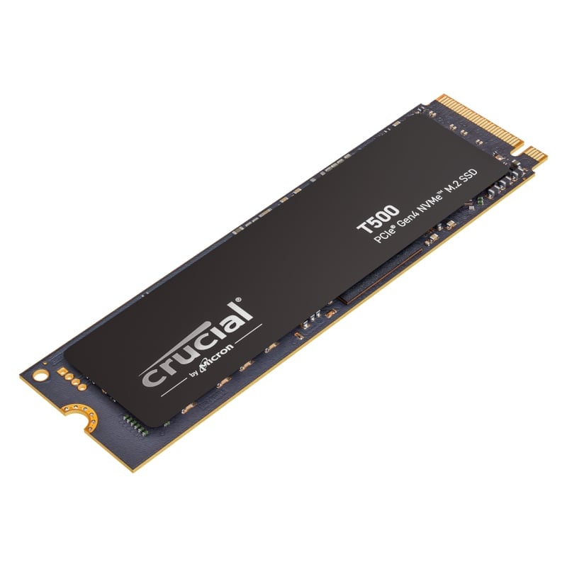 Crucial T500 4TB M.2 NVMe Gen4 NAND SSD 1 CT4000T500SSD3_wr_01.jpg. Crucial T500 4TB M.2 NVMe Gen4 NAND SSD