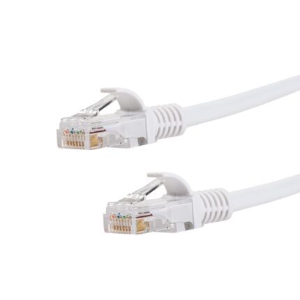GCPCAT6010-WH_wr_01a.jpg. Gizzu Cat6 UTP Fly Lead Ethernet Network Cable 1m – White