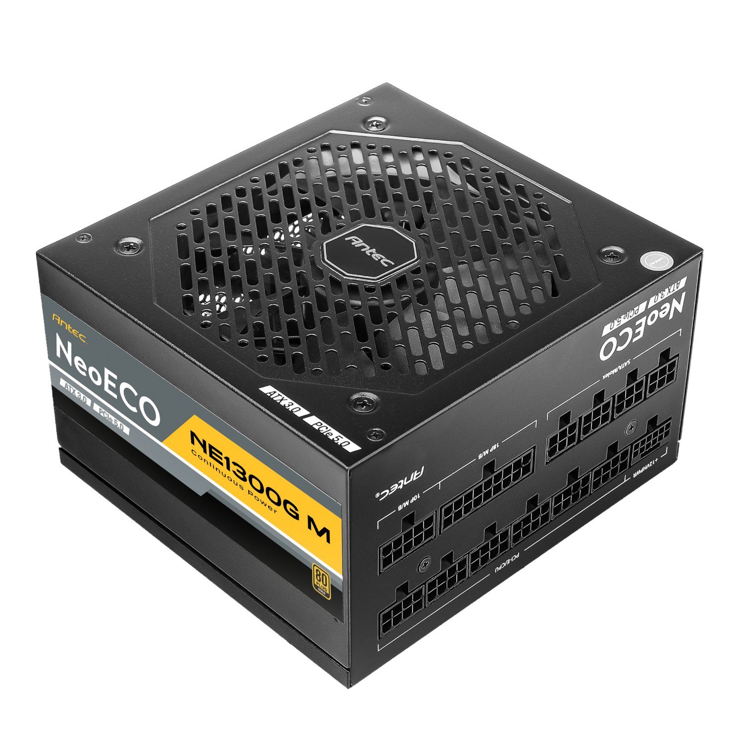 Antec NE1300G M ATX 3.0 Gen5 80PLUS Gold Modular ATX Power Supply 1 Antec_NE1300G-M_wr_01a.jpg. Antec NE1300G M ATX 3.0 Gen5 80PLUS Gold Modular ATX Power Supply