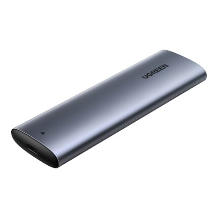 CM400-90864-wr-01.jpg. UGREEN CM400-90264 M.2 NVME/SATA SSD Enclosure (10Gbps) - Silver