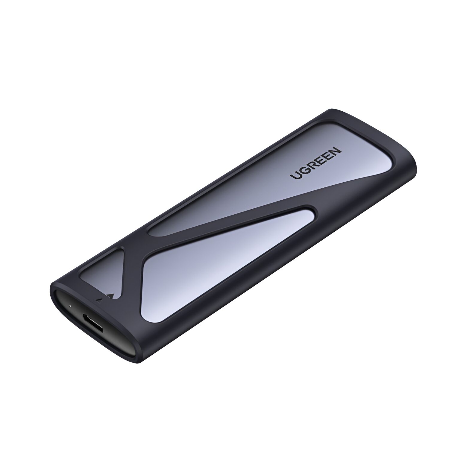 UGREEN CM400-90264 M.2 NVME/SATA SSD Enclosure (10Gbps) - Silver 2 CM400-90864-wr-01a.jpg. UGREEN CM400-90264 M.2 NVME/SATA SSD Enclosure (10Gbps) - Silver