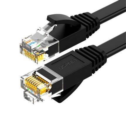 NW102-50172-wr-01.jpg. UGREEN NW102 Cat6 U/UTP Flat Ethernet Cable 20m - Black