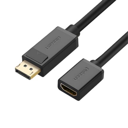 mm137-40632-wr-01.jpg. UGREEN DisplayPort to HDMI Adapter – 4K@30Hz, Male to Female Converter