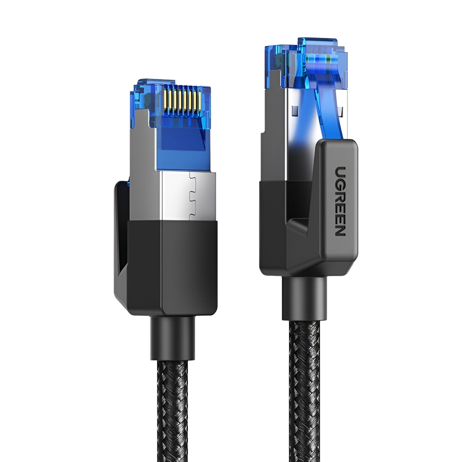 UGREEN Cat8 Nylon Braided Ethernet Cable - 40Gbps with Modular Plugs - 3m 1 nw153-wr-02.jpg. UGREEN Cat8 Nylon Braided Ethernet Cable - 40Gbps with Modular Plugs - 3m