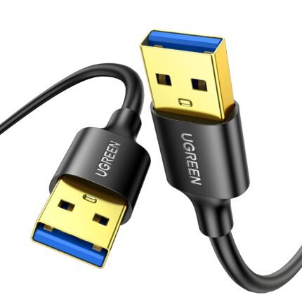 us128-10371-wr-01.jpg. UGREEN USB 3.0 Male to Male Cable, with 5Gbps Data Transfer - 2m