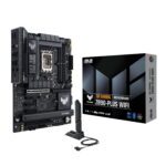 Asus_TUFGAMINGZ890-PLUSWIFI_wr_01b.jpg. Asus TUF Gaming Z890-PLUS WIFI Intel LGA1861 ATX Gaming Motherboard