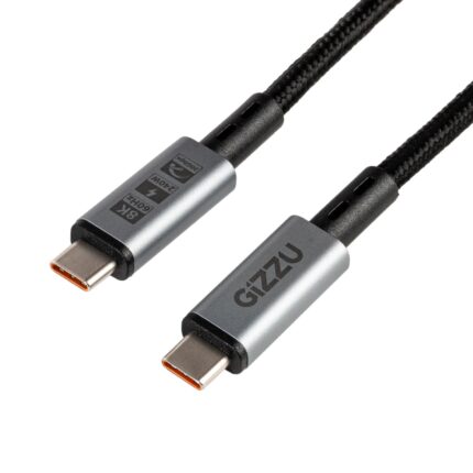 GIZZU-GCPCC24020G-01-240W-20Gbps-Type-C-1m-Cable_A. GIZZU 240W 20Gbps Type-C 2m Cable