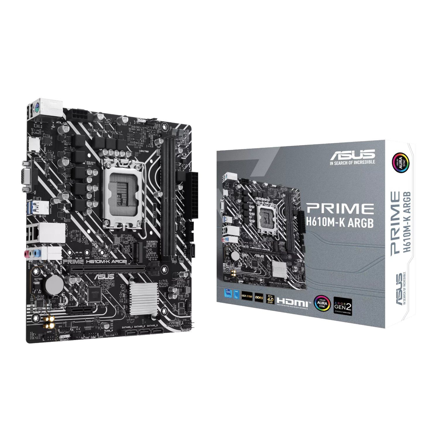 Asus PRIME H610M-K ARGB Intel LGA1700 M-ATX Motherboard 1 Asus_PRIME-H610M-K-ARGB_wr_01a.jpg. Asus PRIME H610M-K ARGB Intel LGA1700 M-ATX Motherboard