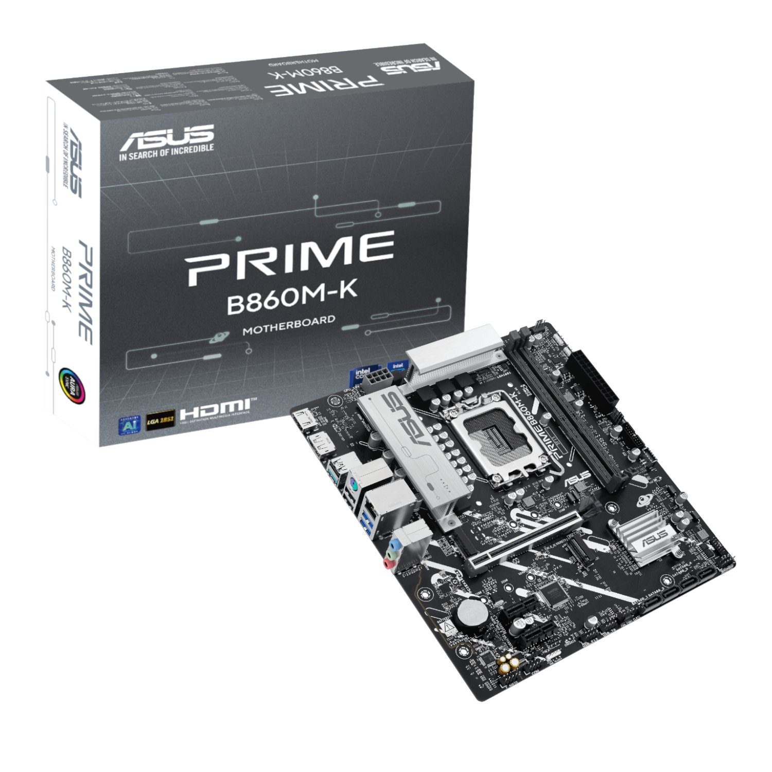 Asus PRIME B860M-K Intel LGA1851 M-ATX Motherboard 1 Asus_PRIME-B860M-K_wr_01a.jpg. Asus PRIME B860M-K Intel LGA1851 M-ATX Motherboard