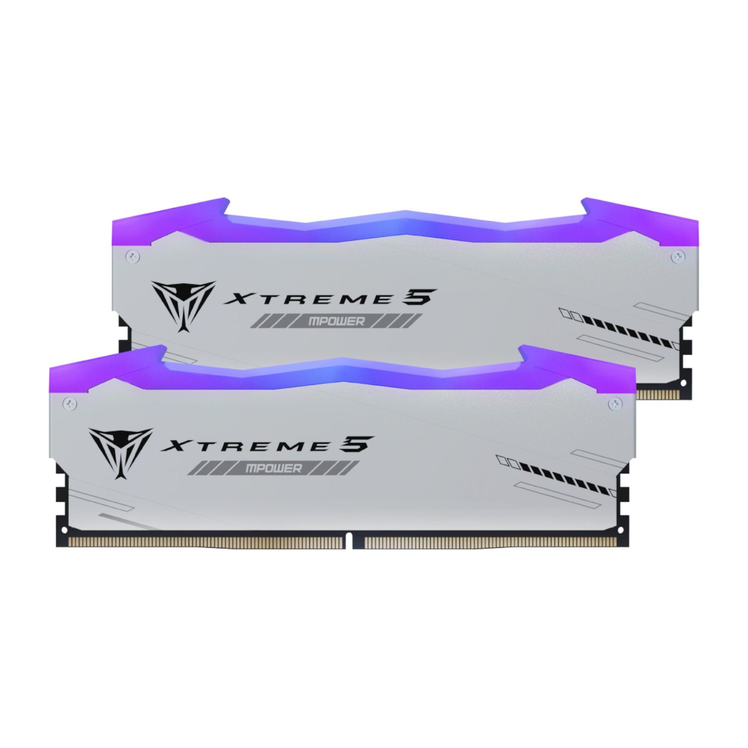 Patriot Viper Xtreme 5 RGB MPower 32GB 6000MHz DDR5 Desktop Gaming Memory Kit - Silver 1 PATRIOT_PVXR532G60C30KM_wr_01a.jpg. Patriot Viper Xtreme 5 RGB MPower 32GB 6000MHz DDR5 Desktop Gaming Memory Kit - Silver
