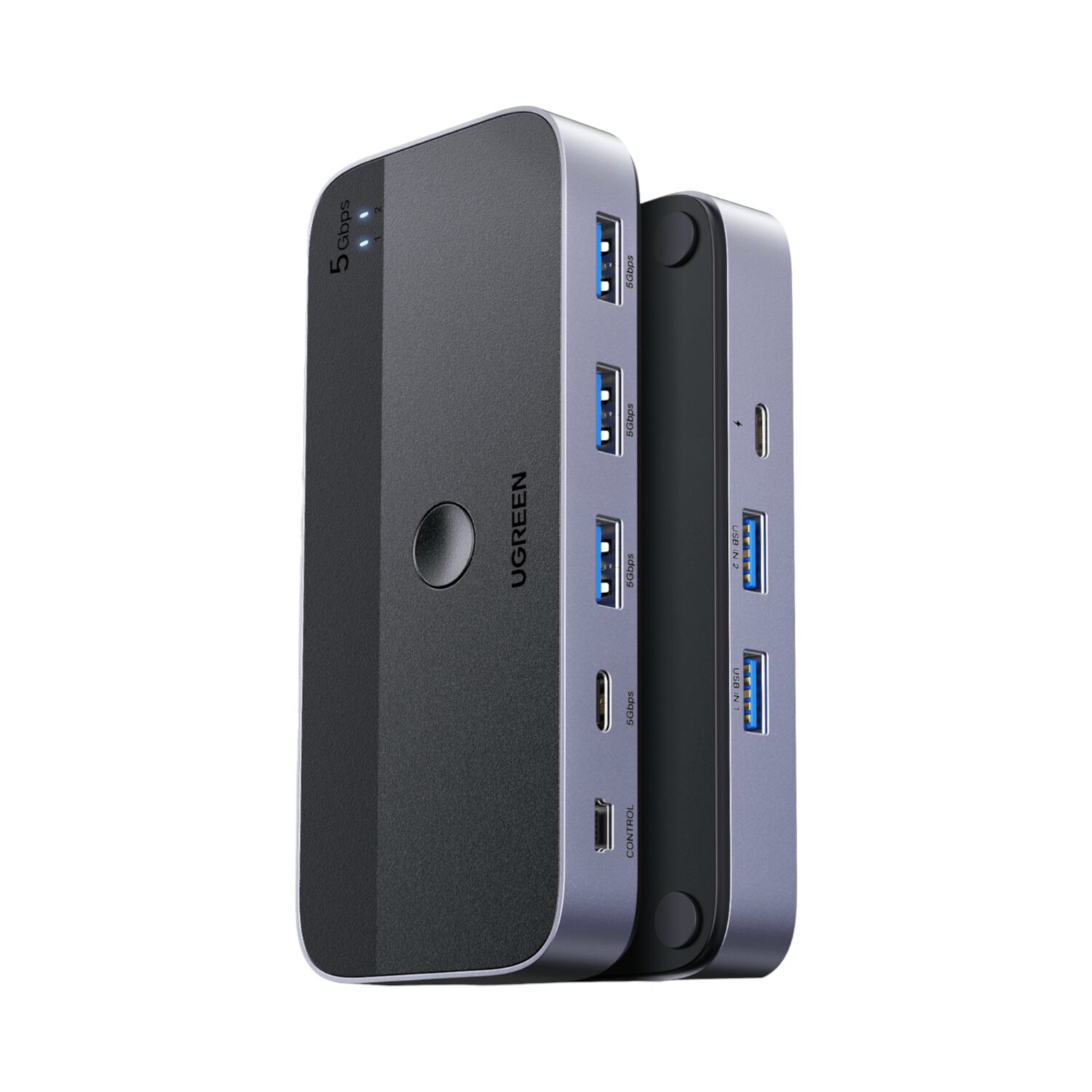 UGREEN Sharing Switch Box 2-in-4 Out 1 CM662-15705-wr-01.jpg. UGREEN Sharing Switch Box 2-in-4 Out