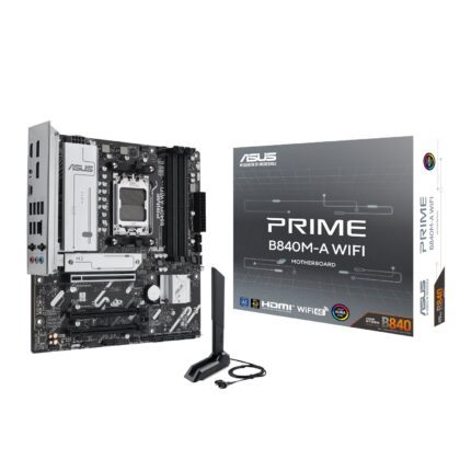 ASUS_PRIME-B840M-AWIFI_wr_01a.jpg. Asus PRIME B840M-A WIFI M-ATX Gaming Motherboard