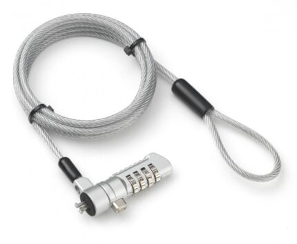 lkcp-6931 mecer 4-dial notebook nano. / T-Bar Compatible CABLE LOCK.