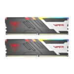PVVR564G600C30K_Patriot-Viper-Venom-64GB-Kit-2x32G. Patriot Viper Venom 64GB Kit (2x32GB) 6000MHz DDR5 Desktop Gaming Memory RGB