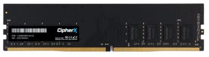 CX32GBPC4U32.jpg. 32GB CipherX Professional Series, DDR4 (3200Mhz) UDIMM, Desktop Memory Module