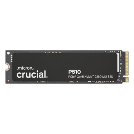 CT1000P510SSD8_Crucial-P510-1TB-M.2-Gen5-NVMe-3D-N. Crucial P510 1TB M.2 Gen5 NVMe 3D NAND SSD