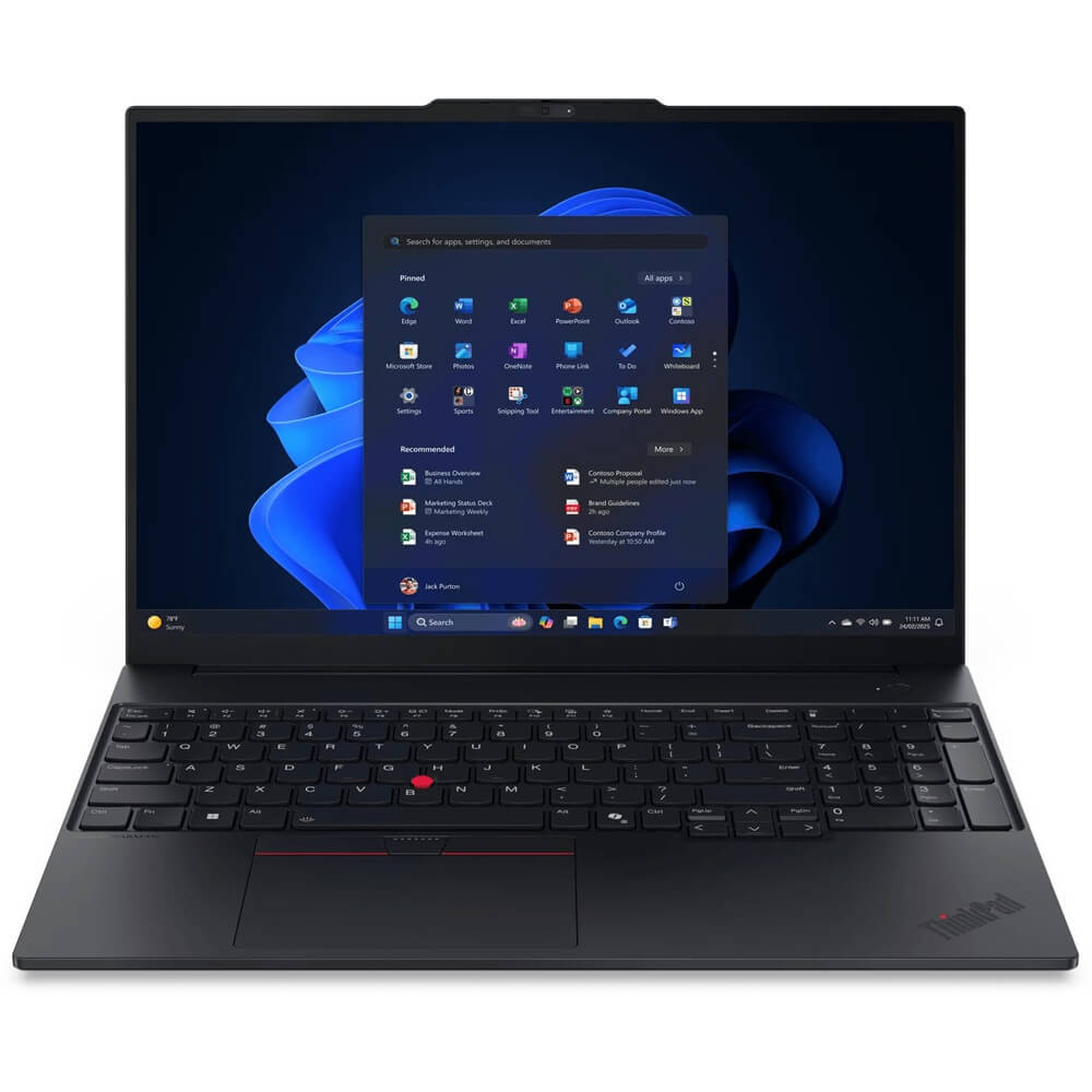 Lenovo ThinkPad E16 Gen 3 16" WUXGA AI Intel Core Ultra 5 225U | 16GB DDR5 RAM | 512GB NVMe SSD | Windows 11 Pro 3 21SR005EZA_default.jpg. Lenovo ThinkPad E16 Gen 3 16" WUXGA AI Intel Core Ultra 5 225U | 16GB DDR5 RAM | 512GB NVMe SSD | Windows 11 Pro