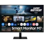 LS32FM700UAXXA_default.jpg. Samsung M70F Smart Flat Borderless 32in UHD Monitor