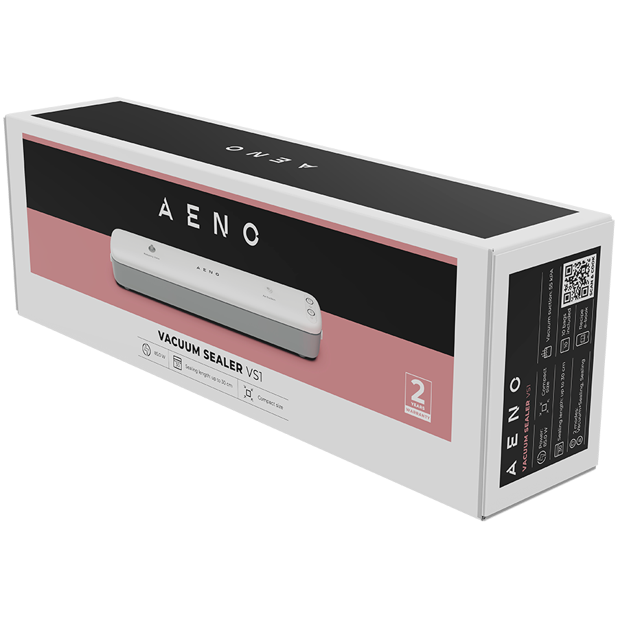 AENO Vacuum sealer VS1: 85W, 65kPa, 2 modes: Vac+Seal, Seal, Compact size, 9 241016180011821070.jpg. AENO Vacuum sealer VS1: 85W, 65kPa, 2 modes: Vac+Seal, Seal, Compact size,