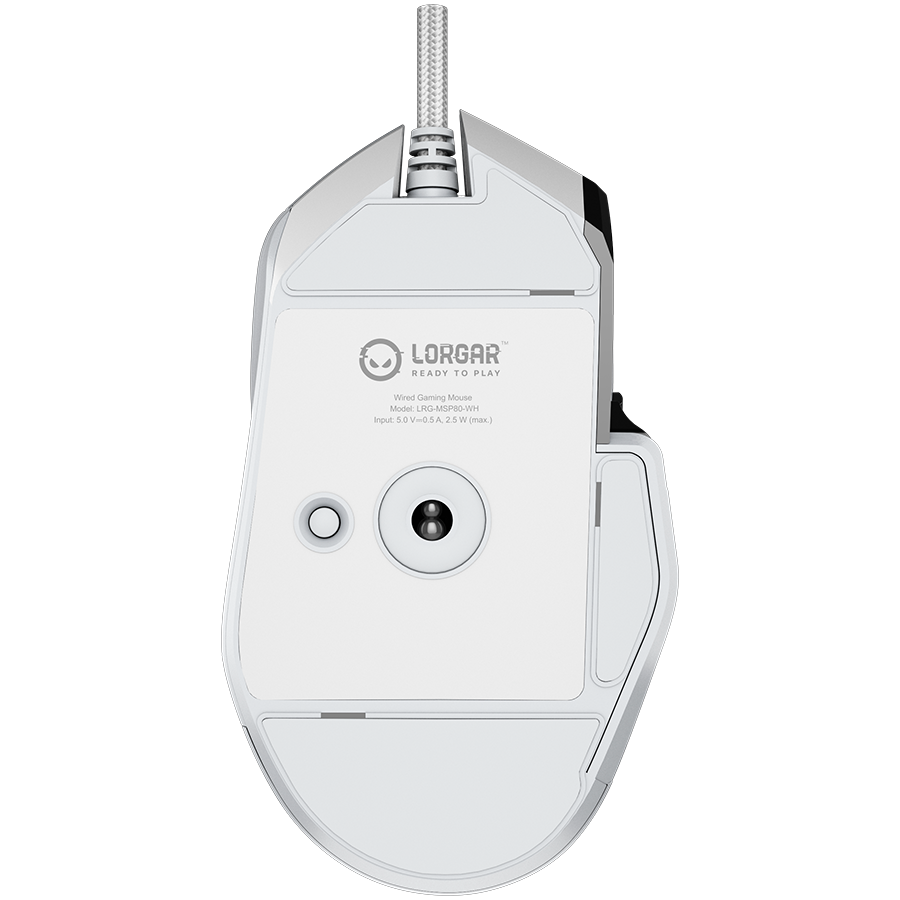 LORGAR MSP80, 8000 Hz Gaming Mouse Pro, White 7 250224080009366018.jpg. LORGAR MSP80, 8000 Hz Gaming Mouse Pro, White