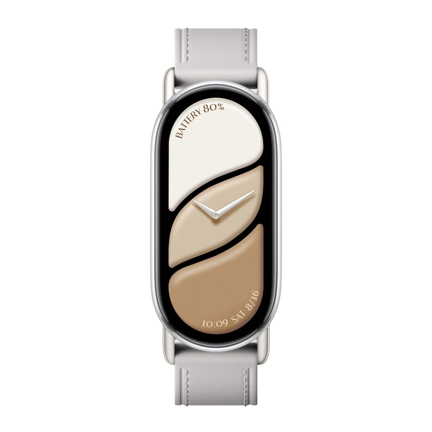 Xiaomi Smart Band 10 Leather Strap - Grey 1 BHR07YLGL_Xiaomi-Smart-Band-10-Leather-Strap-Eleph. Xiaomi Smart Band 10 Leather Strap - Grey