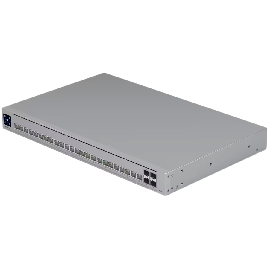Ubiquiti Layer 3 Etherlighting switch USW-PRO-HD-24-EU, (22) 2.5 GbE, (2) 1 3 250825100010451155.jpg. Ubiquiti Layer 3 Etherlighting switch USW-PRO-HD-24-EU, (22) 2.5 GbE, (2) 1