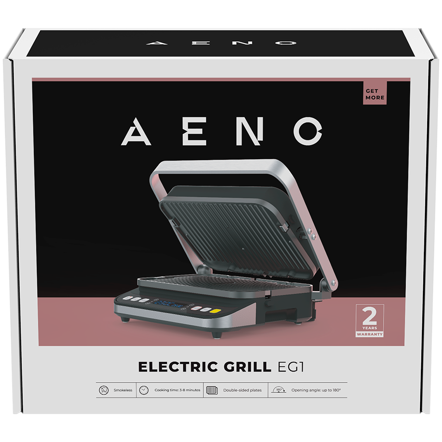 AENO ''Electric Grill EG1: 2000W, 3 heating modes - Upper Grill, Lower Gril 7 250207080010366044.jpg. AENO ''Electric Grill EG1: 2000W, 3 heating modes - Upper Grill, Lower Gril