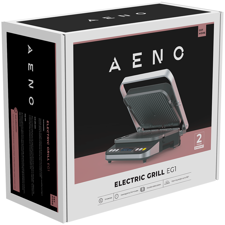 AENO ''Electric Grill EG1: 2000W, 3 heating modes - Upper Grill, Lower Gril 8 250207080010495454.jpg. AENO ''Electric Grill EG1: 2000W, 3 heating modes - Upper Grill, Lower Gril