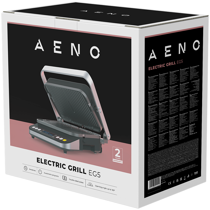 AENO ''Electric Grill EG5: 2000W, 2 heating modes - Lower Grill, Both Grill 10 241016180027556341.jpg. AENO ''Electric Grill EG5: 2000W, 2 heating modes - Lower Grill, Both Grill