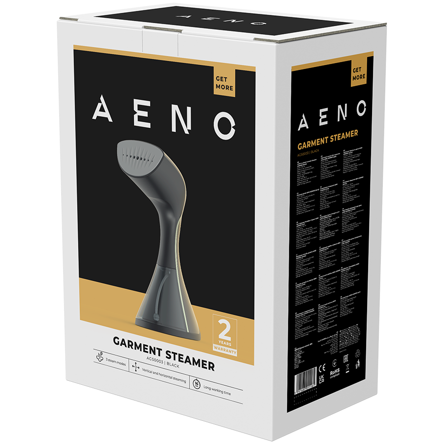 AENO Hand Garment Steamer GS3, 1500W, Detachable Water Tank, 3 steam modes 9 241205170017830031.jpg. AENO Hand Garment Steamer GS3, 1500W, Detachable Water Tank, 3 steam modes
