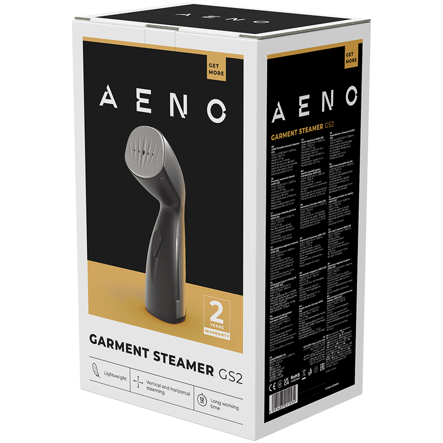 AENO Hand Garment Steamer GS2, 1190W 9 230612160012032256.jpg. AENO Hand Garment Steamer GS2, 1190W