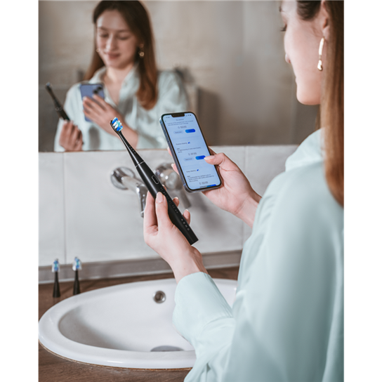 AENO SMART Sonic Electric toothbrush, DB2S: Black, 4modes +8 smart, wireles 4 230428090756540809.jpg. AENO SMART Sonic Electric toothbrush, DB2S: Black, 4modes +8 smart, wireles