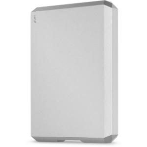 STHG5000400.jpg. 5TB LaCie USB 3.1 Type-C Mobile Drive (Moon Silver) (OEM Packaged/Not Retail)