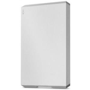 STHG1000400.jpg. 1TB LaCie Mobile, USB 3.1 (Type-C), Moon Silver, External Drive, (OEM Packaged/Not Retail)