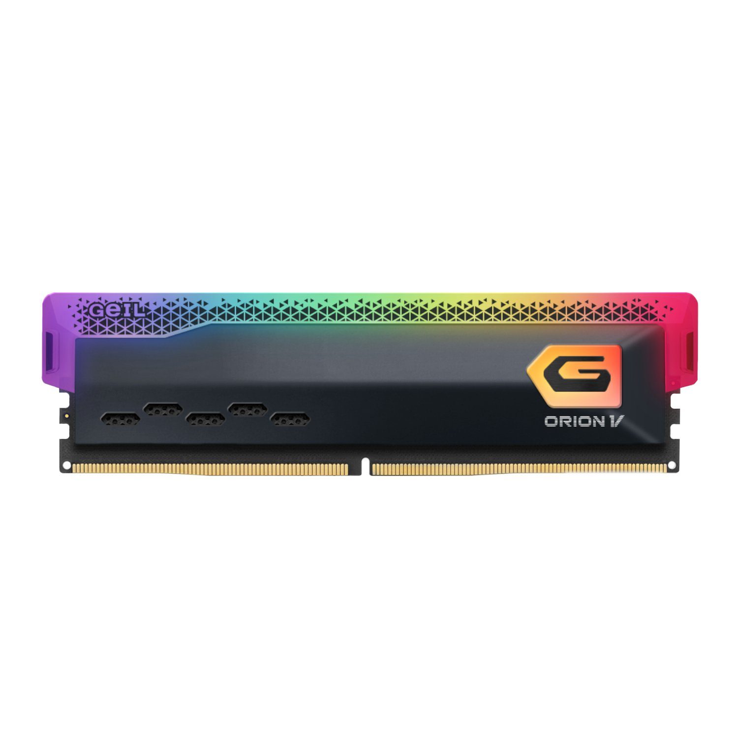 Geil Orion RGB 16GB 6000MHz DDR5 Desktop Gaming Memory - Grey 1 GAVSG516GB6000C36CSC_Geil-Orion-V-RGB-16GB-6000MHz. Geil Orion RGB 16GB 6000MHz DDR5 Desktop Gaming Memory - Grey