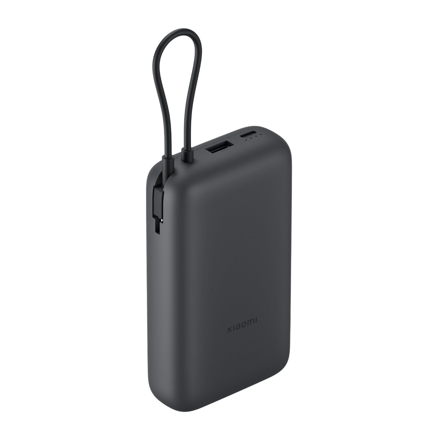 Xiaomi Power Bank 20000mAh (Integrated Cable) - Grey 1 BHR9738GL_Xiaomi-Power-Bank-20000-Integrated-Cable. Xiaomi Power Bank 20000mAh (Integrated Cable) - Grey