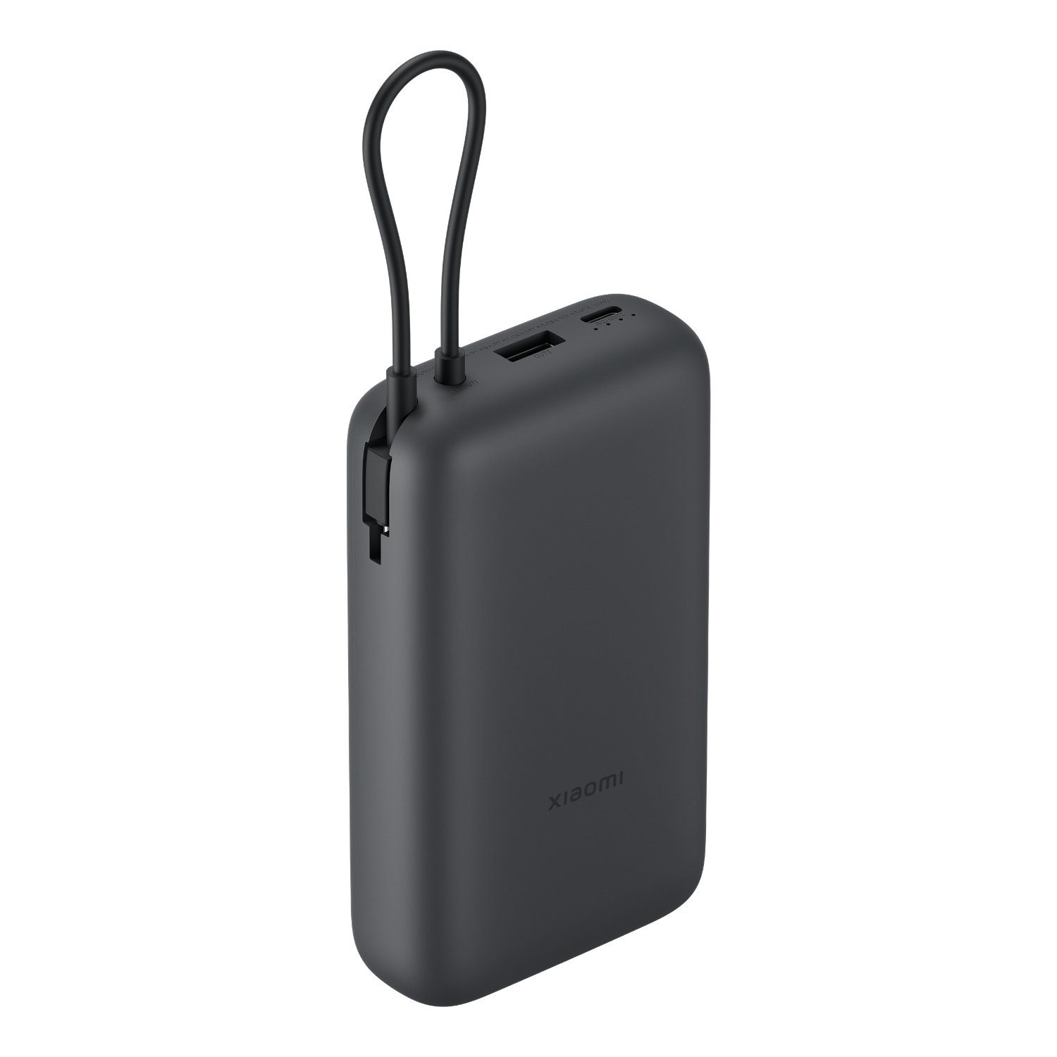 Xiaomi Power Bank 20000mAh (Integrated Cable) - Dark Grey 1 BHR9740GL_Xiaomi-Power-Bank-20000-Integrated-Cable. Xiaomi Power Bank 20000mAh (Integrated Cable) - Dark Grey