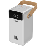 CANYON power bank OnPower 610 metal 60000 mAh PD100W White 2 CNS-CPB610W. CANYON power bank OnPower 610 metal 60000 mAh PD100W White
